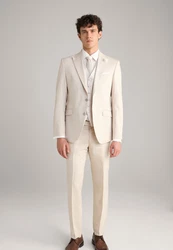 JOOP! Anzug 'Hawker Blayr' hellbeige
