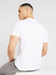 Calvin Klein T-Shirt dunkelgrau/weiß