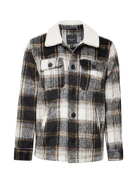 Jacke braun / schwarz / wei