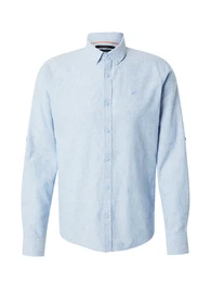 Hemd 'Vento' hellblau / wei