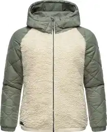 Funkční fleecová mikina 'Leeloo' béžová / khaki