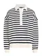 TOMMY HILFIGER Majica  marine / črna / off-bela