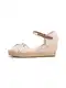 TOMMY HILFIGER Sandale 'Elba'  mornarsko plava / konjak / pastelno roza / svijetlo crvena
