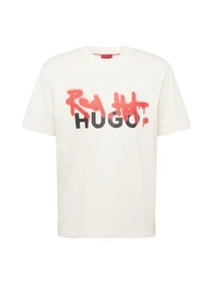 T-Shirt 'Dinricko' rot / schwarz / wei