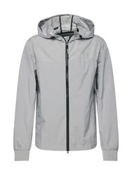 Lake View Jacke 'Flynn' hellgrau / schwarz