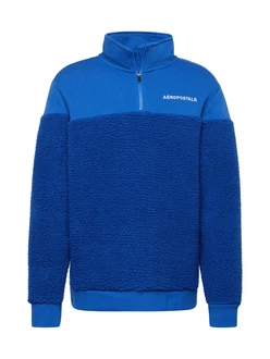 AROPOSTALE Sweatshirt kobaltblau/weiß AROPOSTALE Sweatshirt kobaltblau/weiß