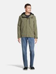 AROPOSTALE Jacke Outdoorjacke (1-St) khaki/schwarz