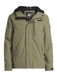 AROPOSTALE Jacke khaki / schwarz