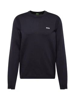 BOSS Pullover 'Ever-X' dunkelblau/offwhite BOSS Pullover 'Ever-X' dunkelblau/offwhite
