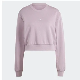 Sportovní mikina pastelová fialová / offwhite