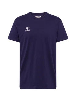 hummel T-Shirt hmlGO 2.0 T-SHIRT S/S marine hummel T-Shirt hmlGO 2.0 T-SHIRT S/S marine
