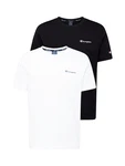 Champion T-Shirt (2er-Pack) schwarz/weiß