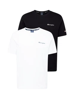 Champion T-Shirt (2er-Pack) schwarz/weiß Champion T-Shirt (2er-Pack) schwarz/weiß