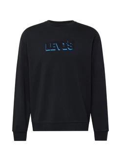 Levi's Sweatshirt RELAXD GRAPHIC CREW Blau/Dunkelblau/Rot