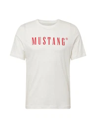T-Shirt 'Austin' rot / offwhite