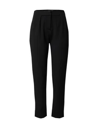 Kalhoty se sklady v pase černá