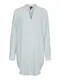 VERO MODA Halenka 'Isabell'  světlemodrá / bílá