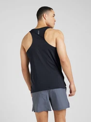 UNDER ARMOUR Sportshirt 'Streaker Launch' schwarz/weiß