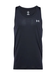 UNDER ARMOUR Sportshirt 'Streaker Launch' schwarz/weiß