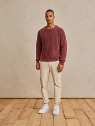 DAN FOX APPAREL Pullover 'Noel' rot