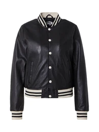 Přechodná bunda krémová / černá