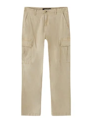 Pull&Bear Hose dunkelbeige
