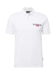 Napapijri T-Shirt 'AYLMER' dunkelblau/hellrot/wei