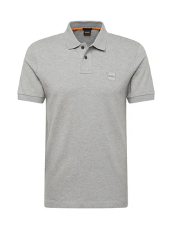 BOSS Poloshirt 'Passenger' graumeliert