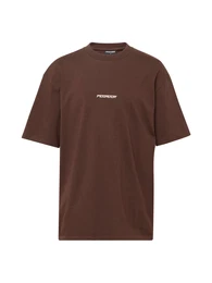 T-Shirt 'FENTON' beige / braun / schwarz