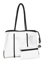 Shopper torba crna / bijela