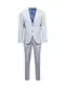 JACK & JONES Anzug 'SOLARIS' rauchblau