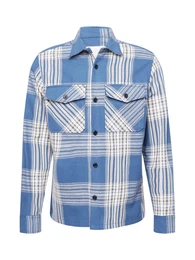 Jacke 'JPRCCRoy' sand / royalblau / naturwei