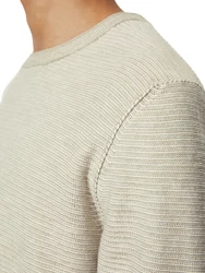 Marc O'Polo Strickpullover Crewneck Khaki/Grau/Beige/Gold/Braun