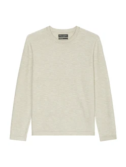 Marc O'Polo Strickpullover Crewneck Khaki/Grau/Beige/Gold/Braun Marc O'Polo Strickpullover Crewneck Khaki/Grau/Beige/Gold/Braun