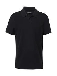 MUSTANG Poloshirt 'Palco' schwarz