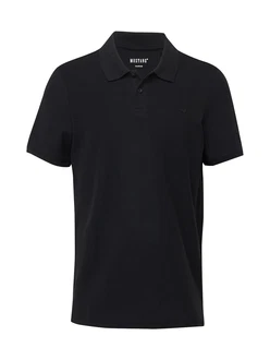 MUSTANG Poloshirt 'Palco' schwarz