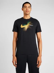 Nike Sportswear T-Shirt 'SWOOSH' senf/mint/schwarz/weiß