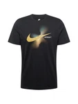 Nike Sportswear T-Shirt 'SWOOSH' senf/mint/schwarz/weiß