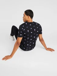 Nike Sportswear T-Shirt blau/flieder/schwarz/offwhite