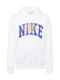 Sweatshirt 'CLUB' blau / orange / wei