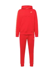 Nike Sportswear Jogginganzug CLUB FLEECE Rot