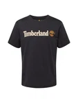 TIMBERLAND T-Shirt hellbeige/orange/schwarz