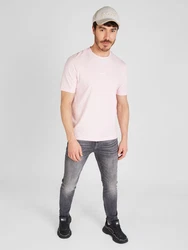 BOSS T-Shirt 'Chup' pastellpink/weiß