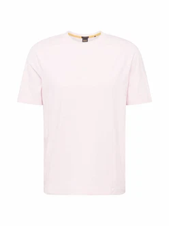 BOSS T-Shirt 'Chup' pastellpink/weiß