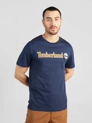 TIMBERLAND T-Shirt marine/goldgelb/weiß