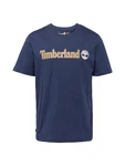 TIMBERLAND T-Shirt marine/goldgelb/weiß