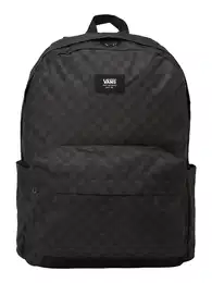 Rucksack dunkelbraun / schwarz / wei