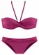 LASCANA Bikiny 'Wire'  fialová