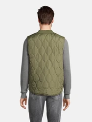 AROPOSTALE Steppweste grau/khaki/schwarz