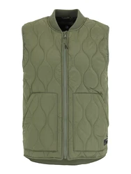 AROPOSTALE Steppweste grau/khaki/schwarz